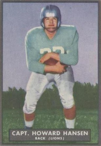 1951 Topps Magic Howard Hansen #13