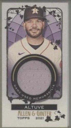 2021 Topps Allen & Ginter's - Jose Altuve #MFR-JAL