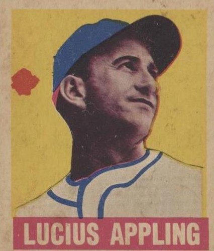 1948-49 Sepia Square Bromides w/Vertical Name & Team JBR75