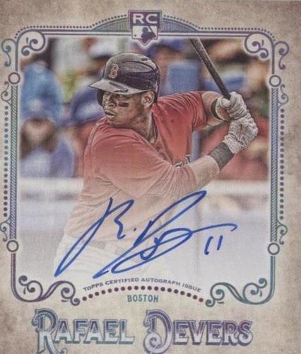 2018 Topps Gypsy Queen - Rafael Devers #GQRA-RD