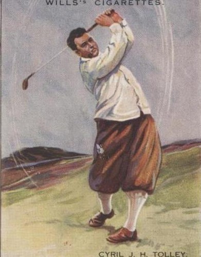 1930 Wills Famous Golfers - Cyril Tolley #21
