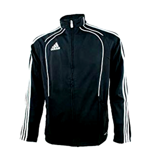 adidas Youth ClimaCool CONDI TRG Jacket, Black/White, Size