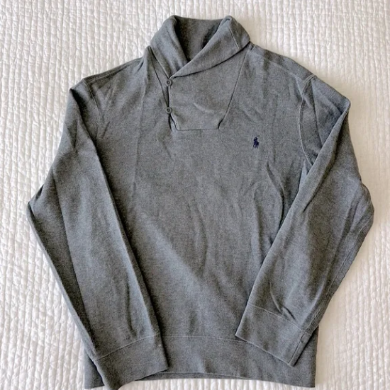 【Polo Ralph Lauren】Luxury Jersey Shawl カーディガン s7-AI710877008007_lifestyle?