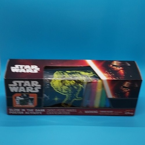 STAR WARS GLOW IN THE DARK &bull; Poster Activity w/3 Posters, 5 Markers, & Stickers