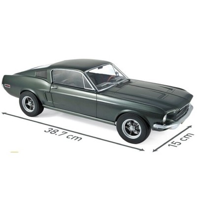 Ford Mustang Fastback 1968 Satin Green Metallic 1/12 122702
