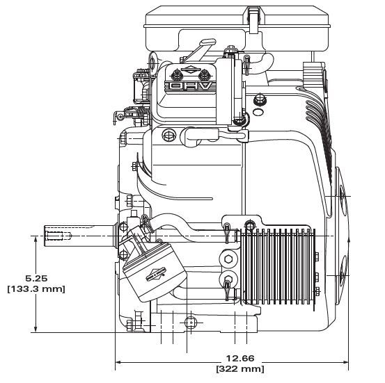 NEW Briggs & Stratton 386447-3079-G1 23.0 Gross HP Vanguard Engine 1
