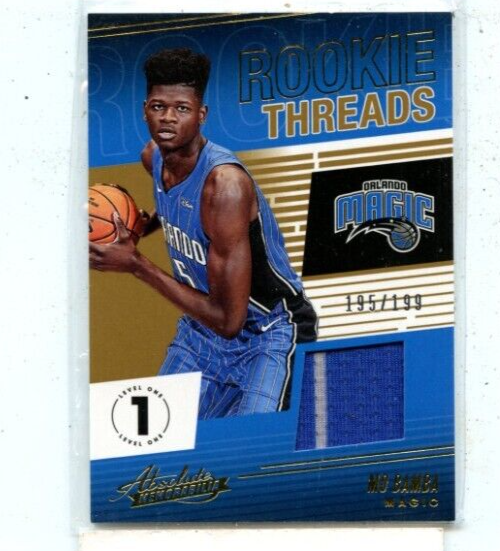MO BAMBA 2018-19 Panini Absolute Rookie Threads Jersey Relic