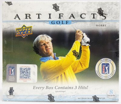 新品 2021 Upper Deck Artifacts Golf Box 2021 UPPER DECK ARTIFACTS GOLF HOBBY BOX SEALED | eBay