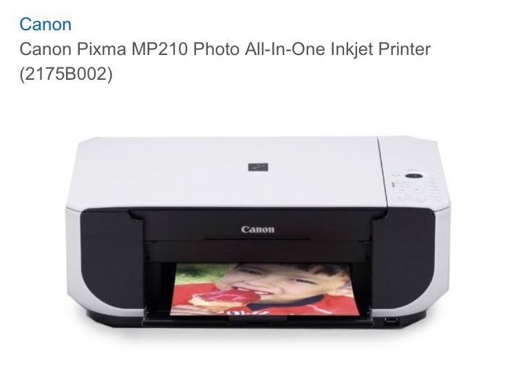 CANON MP210 SERIES PRINTER DRIVER