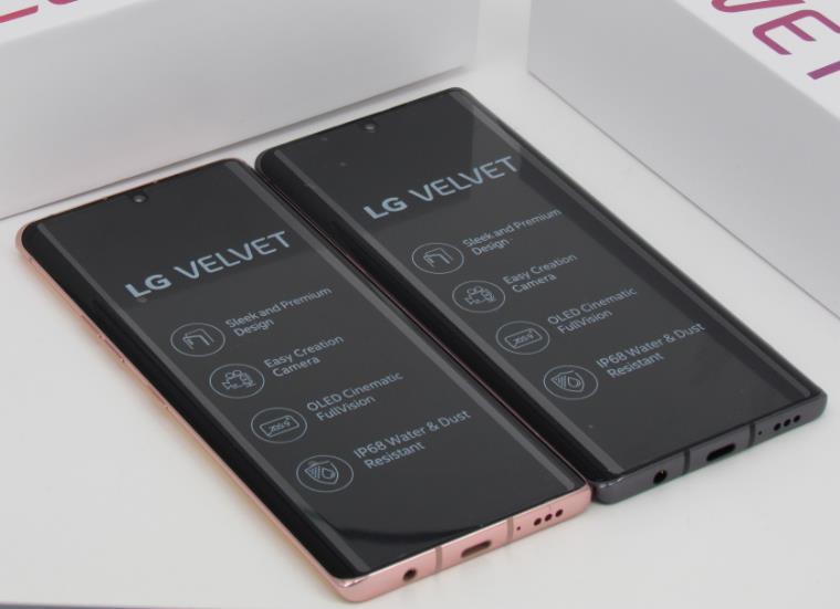 LG VELVET LM-G900UM グレー SIMフリー LG VELVET LM-G900UM グレー SIMフリー LG Velvet 5G LM-G900UM