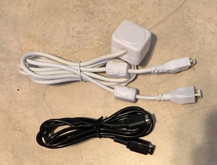 SET LOT 2 Game Boy Advance & Game Boy Color link cable NEW GBC GBA SP Nintendo