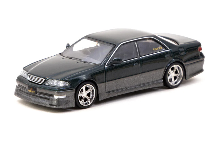 Tarmac T64G-024-WH VERTEX Toyota Mark II JZX100 Lamley weiss