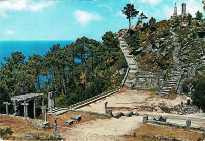 Postcard Pontevedra. The Guard. Pico de El Facho No. 14