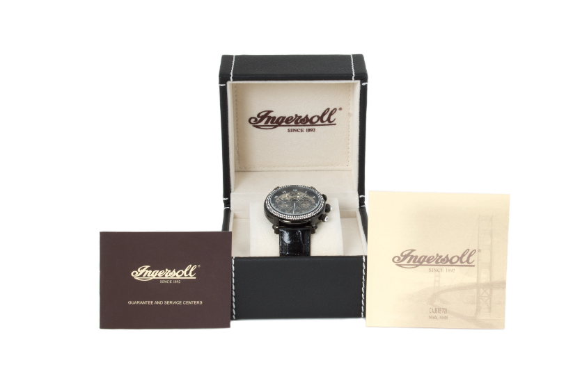 Pre-owned Ingersoll Rand Ingersoll 1892 // Dream In7202 Bk Calibre 420 Women's Watch -limited Edition