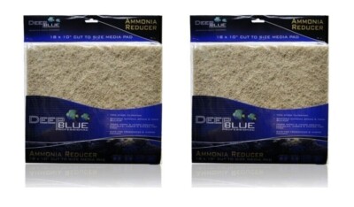 Deep Blue Professional Ammonia Reducer Filter Media 18 X 10 ''  X2 Pads