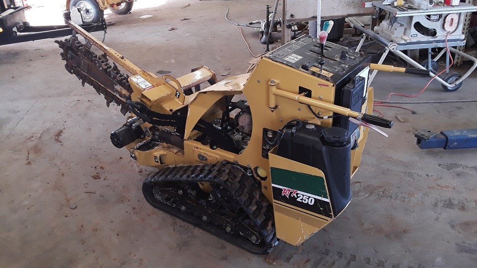2015 Vermeer RTX250 Trencher 327 Hours
