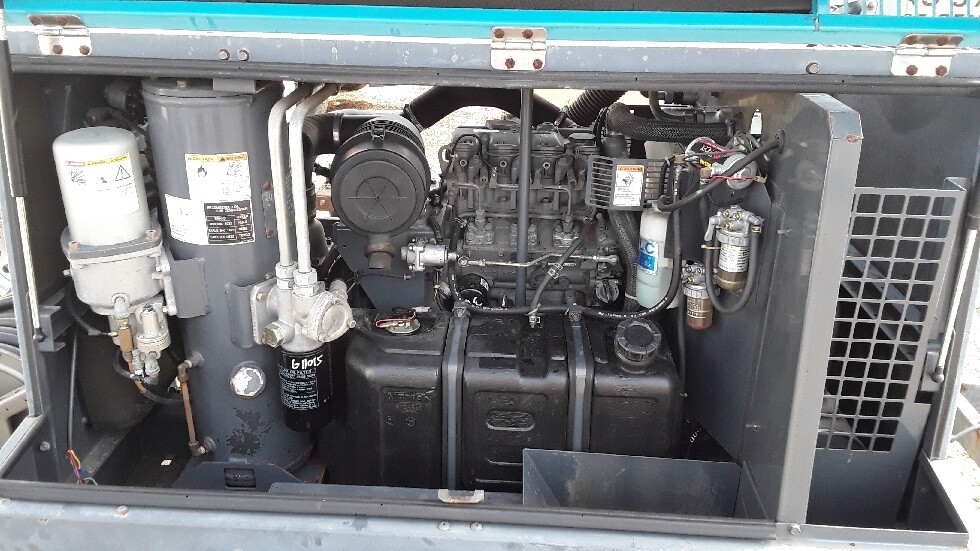 2004 Airman PDS130S Towable Isuzu Diesel Air Compressor 130 cfm Only 474 Hours