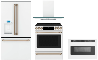 Ge cafe white and gold deals