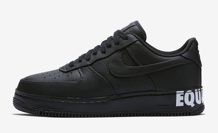 Nike MEN'S Air Force 1 CMFT EQUALITY QS SIZE 10.5 BRAND NEW