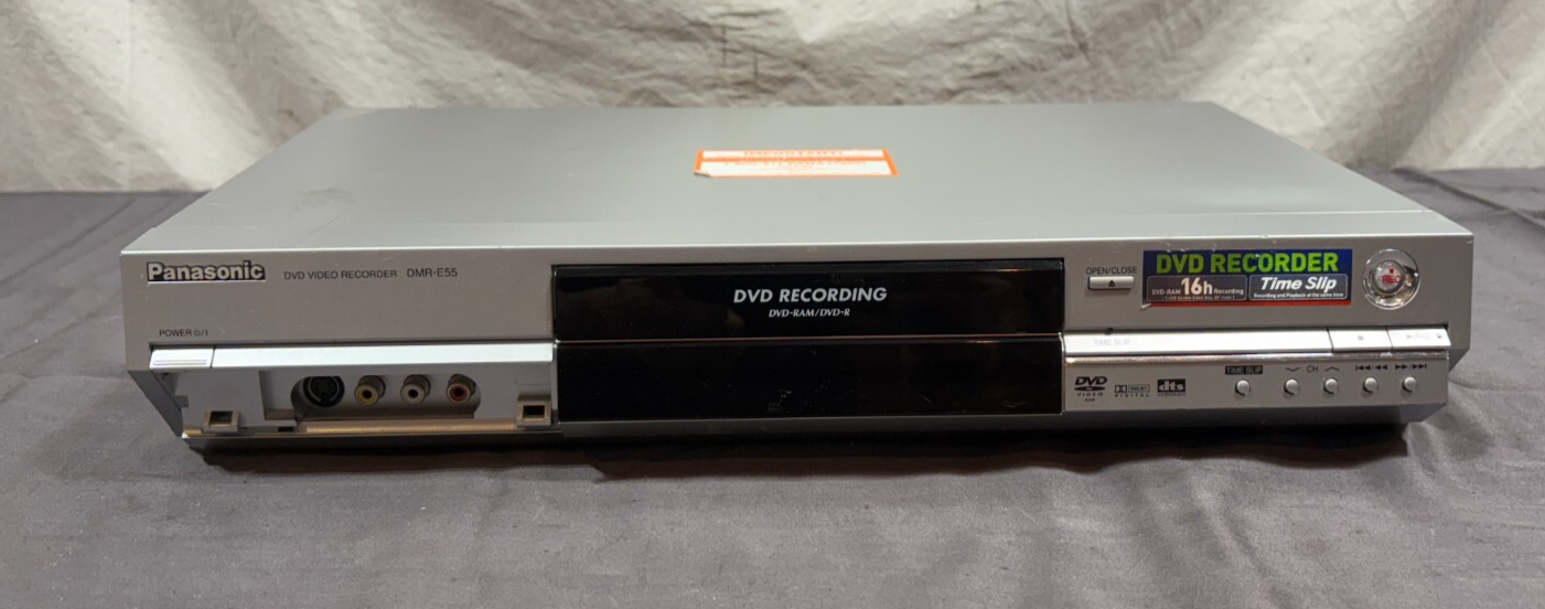 Panasonic DMR-E55 DVD-RAM/DVD-R Recorder Silver Satisfaction
