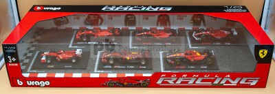 Bburago Formula Racing Car Diecast Sets, 1:43 Scale, 4 Varieties, Free Shipping