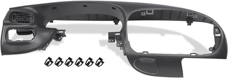 Center Front Gray Dash Pad Bezel Cover for Ford F150 Expedition 1997-2003