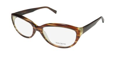 VERA WANG LUXE SASHA CAT EYE HANDMADE WEDDING COLLECTION EYEGLASS FRAME/GLASSES