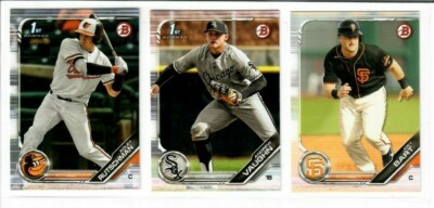 2019 Bowman Draft Baseball Paper Base You Pick #BD1-BD200 ADLEY JUNG VAUGHN ++++