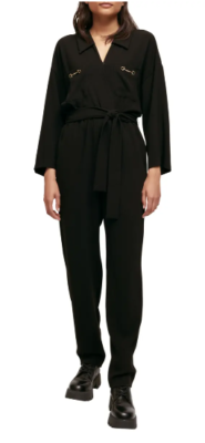 Maje black jumpsuit cheap