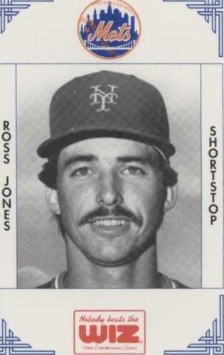 1991 The Wiz/AT&T New York Mets - Ross Jones #208