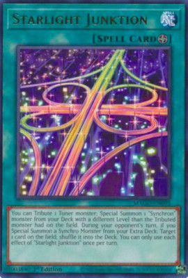 1X NM Starlight Junktion - MAGO-EN095 - Rare 1st Edition tcg yugioh