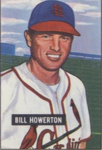 1986 C.C.C. 1951 Bowman Reprints - Bill Howerton #229