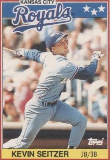 1988 Topps Reino Unido Minis - Kevin Seitzer #69