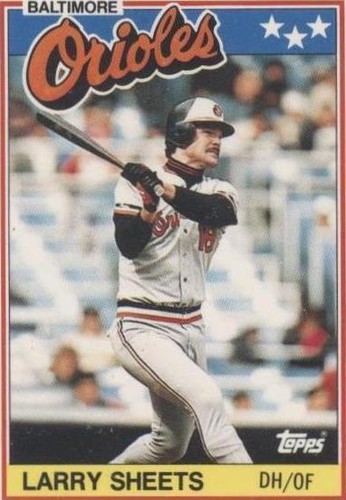 1988 Topps United Kingdom Minis - Larry Sheets #70