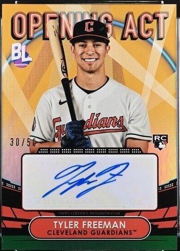 2023 Topps Big League - Tyler Freeman #OAA-TF