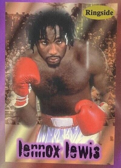 Tarjetas coleccionables de Lennox Lewis