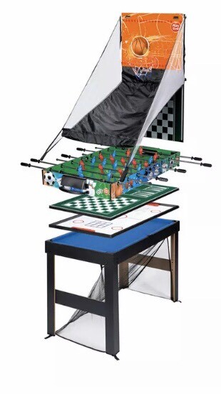 16 in 1 games table tennis, football, pool, hockey, basket ball, | in