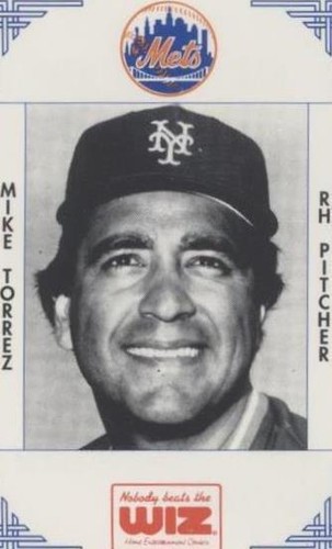 1991 The Wiz/AT&T New York Mets - Mike Torrez #412