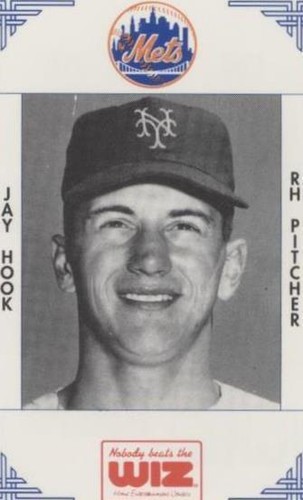 1991 The Wiz/AT&T New York Mets - Jay Hook #188