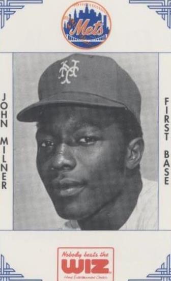 1991 The Wiz/AT&T New York Mets - John Milner #274