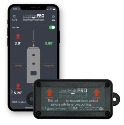 Wireless RV Leveling System - Bluetooth Leveler for RV Setup