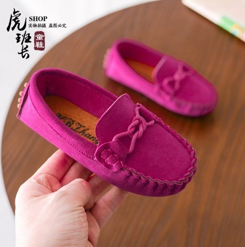 Casual Princess Kids Girls Shoes All-match Toddler Baby Boys Girls Peas Shoes