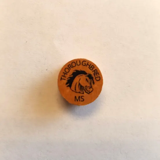 THOROUGHBRED MEDIUM PIGSKIN LEATHER TIPS LISTING IS 2 TIPS NOT 1 SHIPS FREE