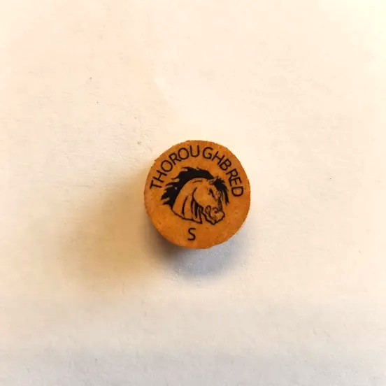 THOROUGHBRED MEDIUM PIGSKIN LEATHER TIPS LISTING IS 2 TIPS NOT 1 SHIPS FREE