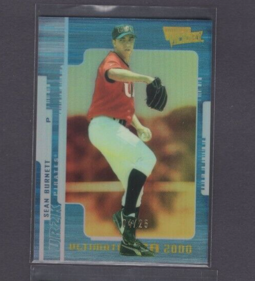 2000 UD ULTIMATE VICTORY GOLD ROOKIE PARALLEL #110 SEAN