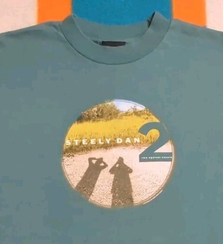 Vintage Steely Dan Band Shirt Two Against Nature Made In USA
