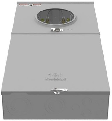 Milbank 200 Amp 4 Terminal Ringless Horn Bypass Main Breaker 8-Space 16-Circuit