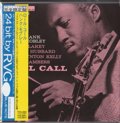 Hank Mobley – Roll Call BLUE NOTE RVG JAPAN MINI LP CD TOCJ