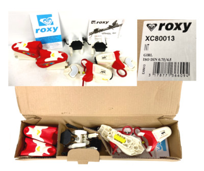 Roxy Girls Ski System Track Binding XC80013 NIB Youth Din 4.5 Brake 64 France
