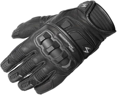 Scorpion EXO Klaw II Street Road Riding Motorcycle Gloves Black Men's Medium